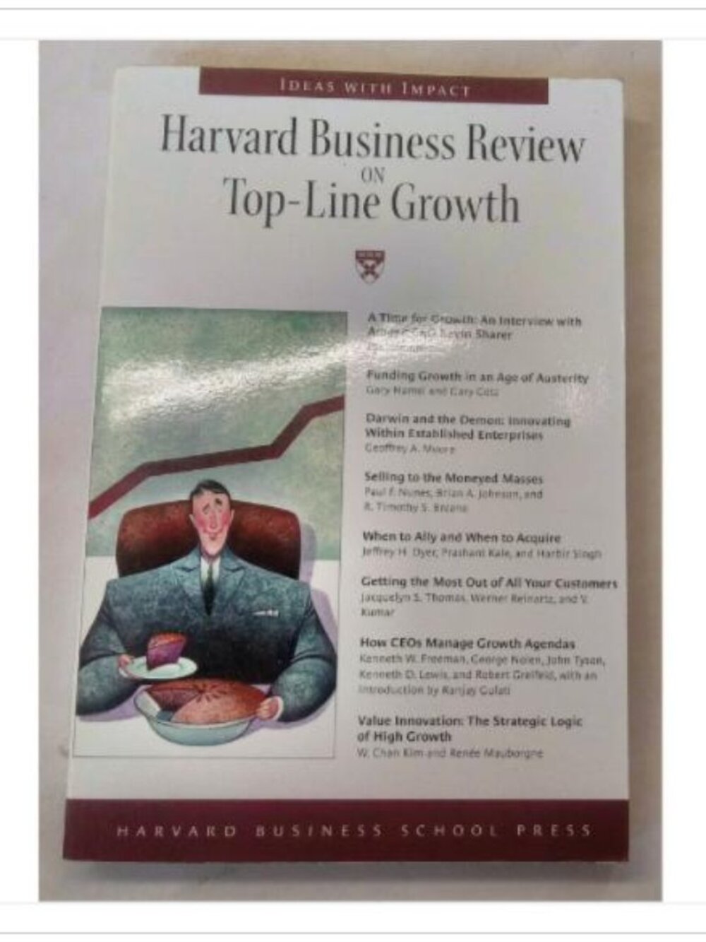 Harvard Business Review Top-Line Growth HBS Press 2005 PB